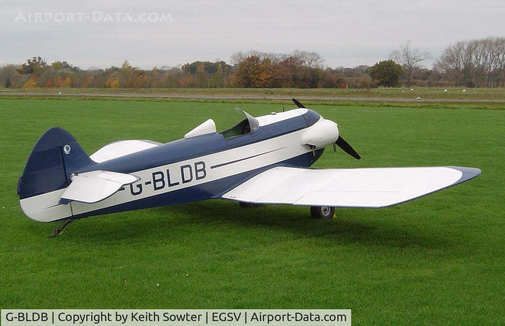G-BLDB, 1986 Taylor JT-1 Monoplane C/N PFA 055-10506, Old Buckenham Airfield