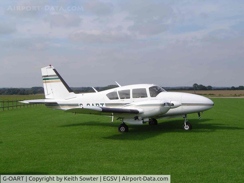 G-OART, 1969 Piper PA-23-250 Aztec D C/N 27-4293, Old Buckenham Airfield