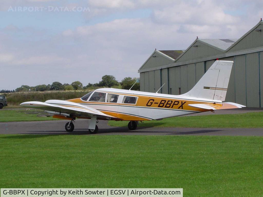 G-BBPX, 1972 Piper PA-34-200 Seneca C/N 34-7250262, Old Buckenham Airfield