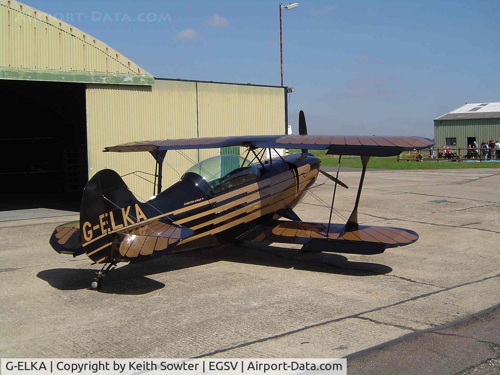 G-ELKA, 1981 Christen Eagle II C/N 0001 (G-ELKA), Old Buckenham Airfield