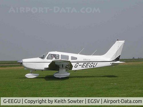 G-EEGU, 1979 Piper PA-28-161 Cherokee Warrior II C/N 28-7916457, Old Buckenham Airfield