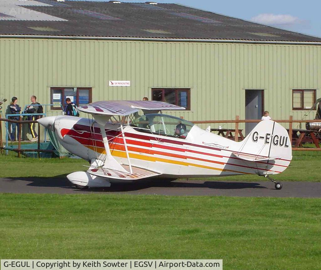 G-EGUL, 1980 Christen Eagle II C/N ARGENCE 0001, Old Buckenham Airfield