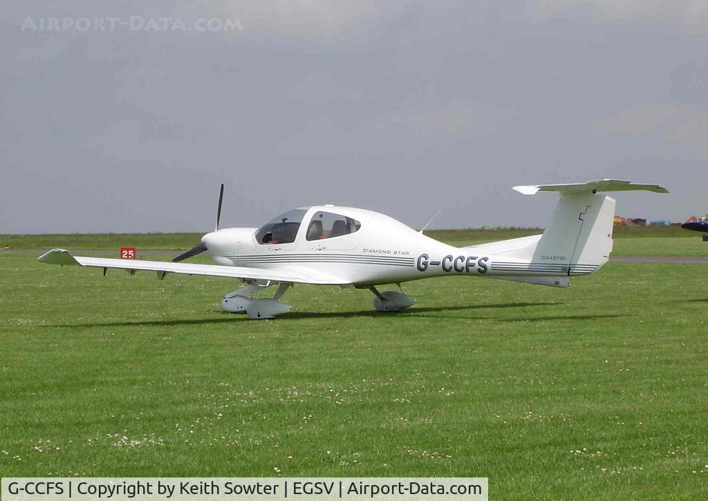 G-CCFS, 2003 Diamond DA-40D Diamond Star C/N D4.034, Old Buckenham Airfield