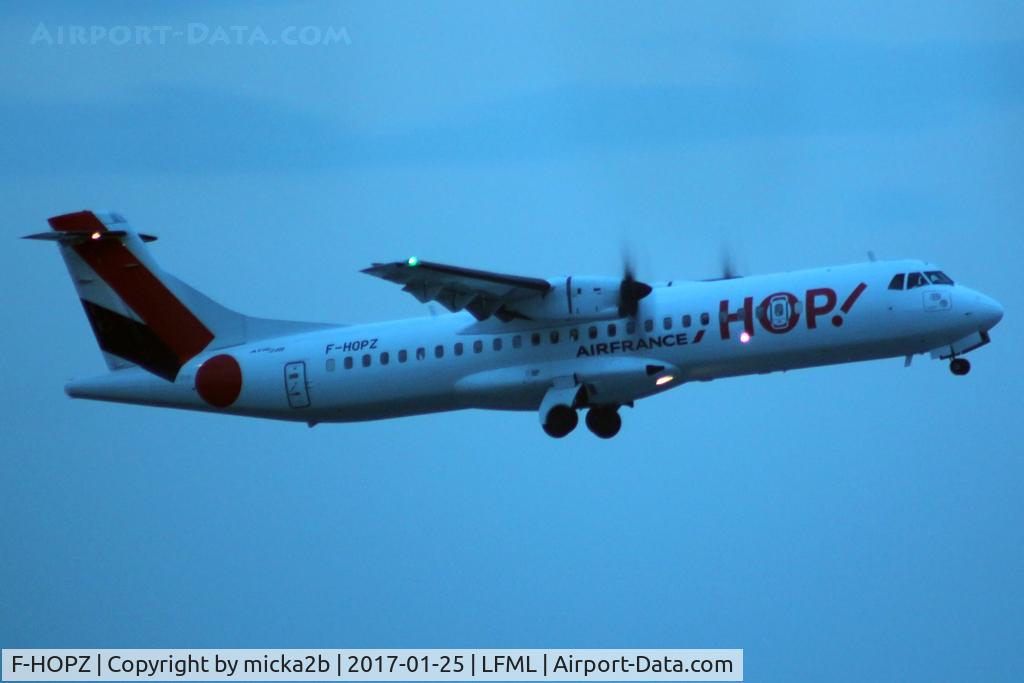 F-HOPZ, 2015 ATR 72-600 (72-212A) C/N 1265, Take off