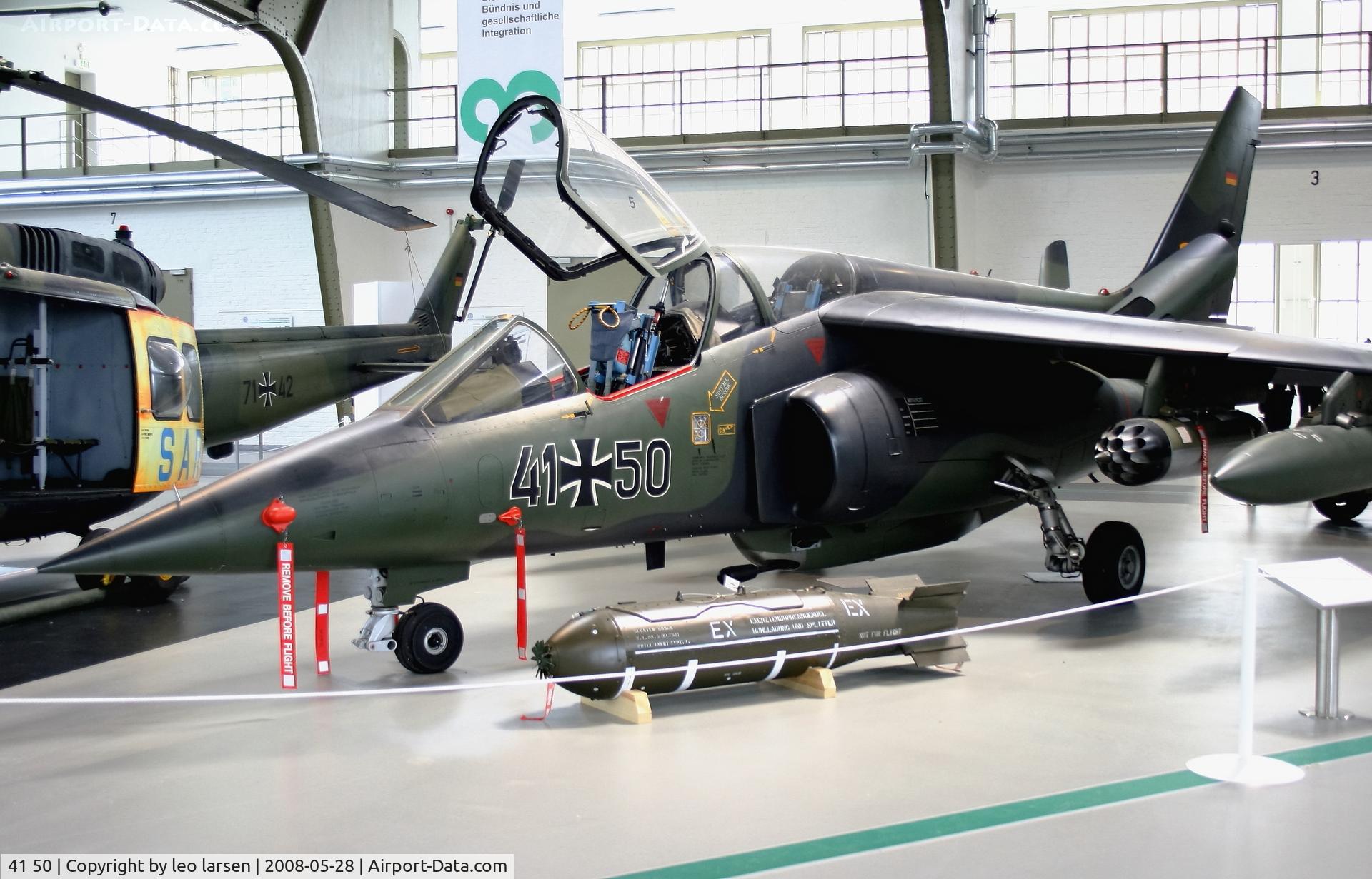 41 50, Dornier Alpha Jet C/N 0150, Berlin Gatow Museum 28.5.08
