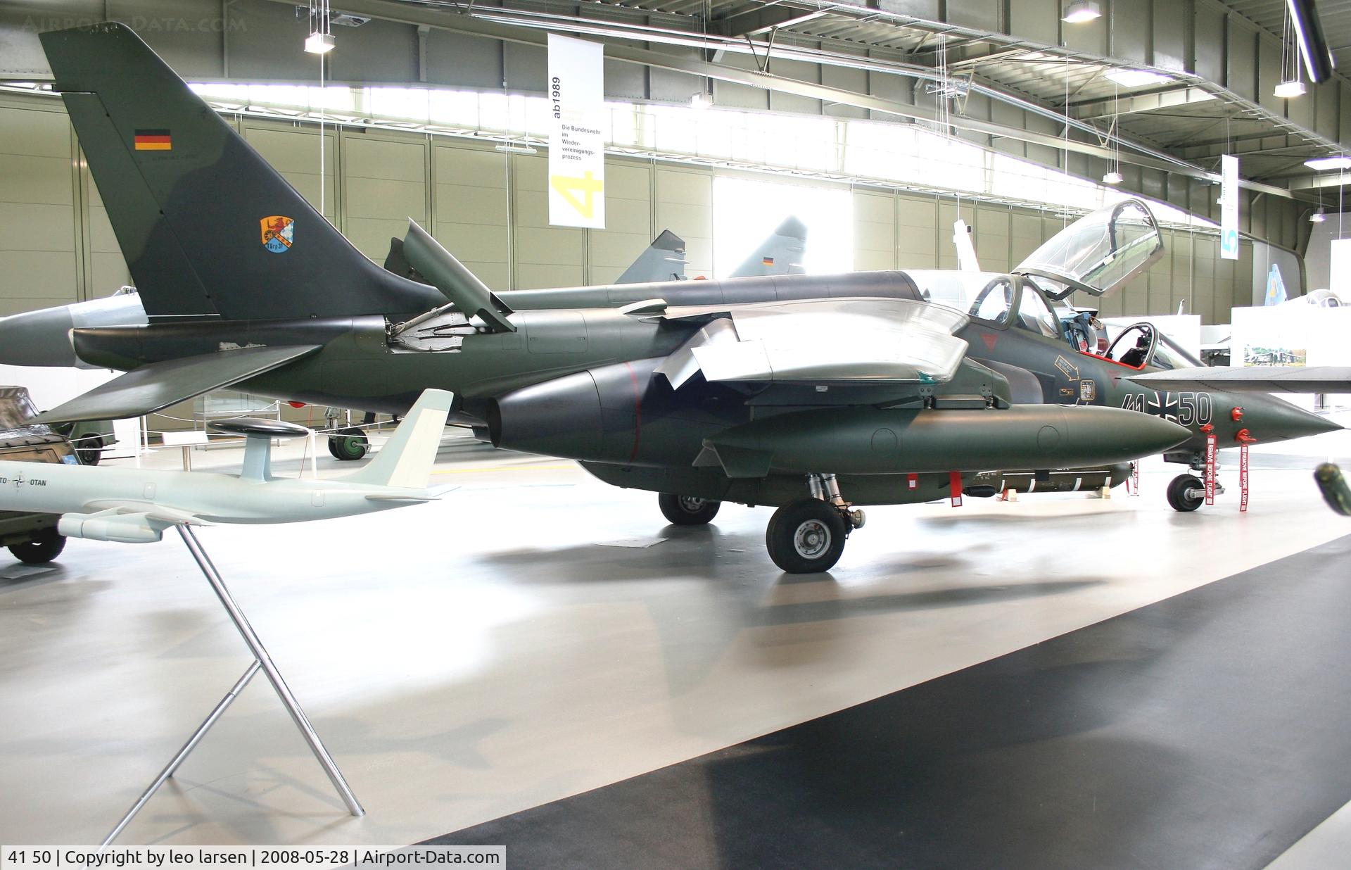 41 50, Dornier Alpha Jet C/N 0150, Berlin Gatow 28.5.2008