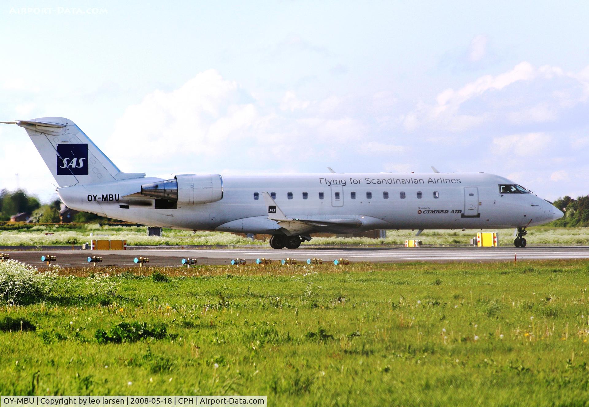 OY-MBU, 2000 Canadair CRJ-200LR (CL-600-2B19) C/N 7373, Copenhagen 18.5.2008