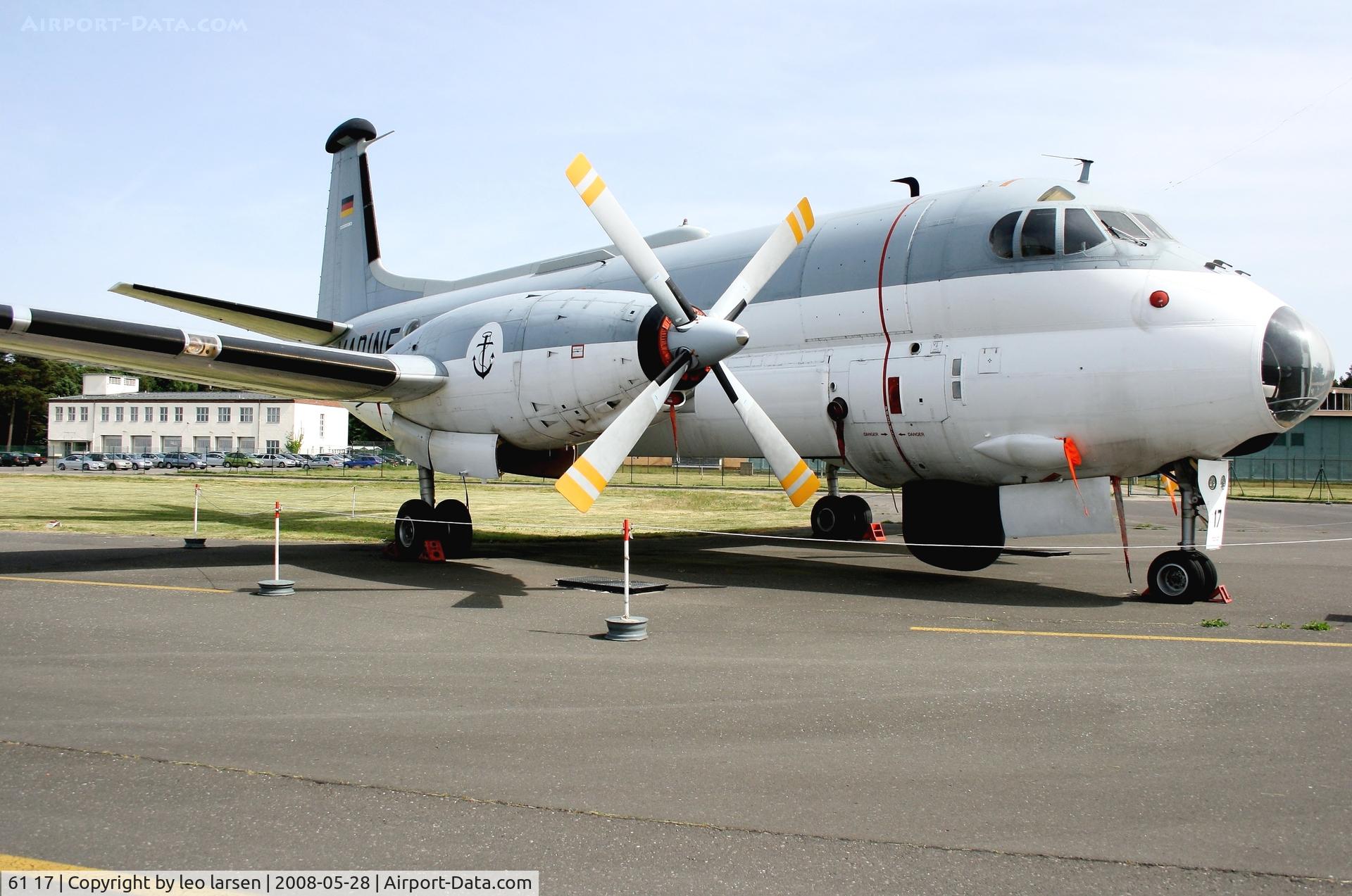 61 17, Breguet 1150 Atlantic C/N 34, Berlin Gatow Museum 28.5.2008