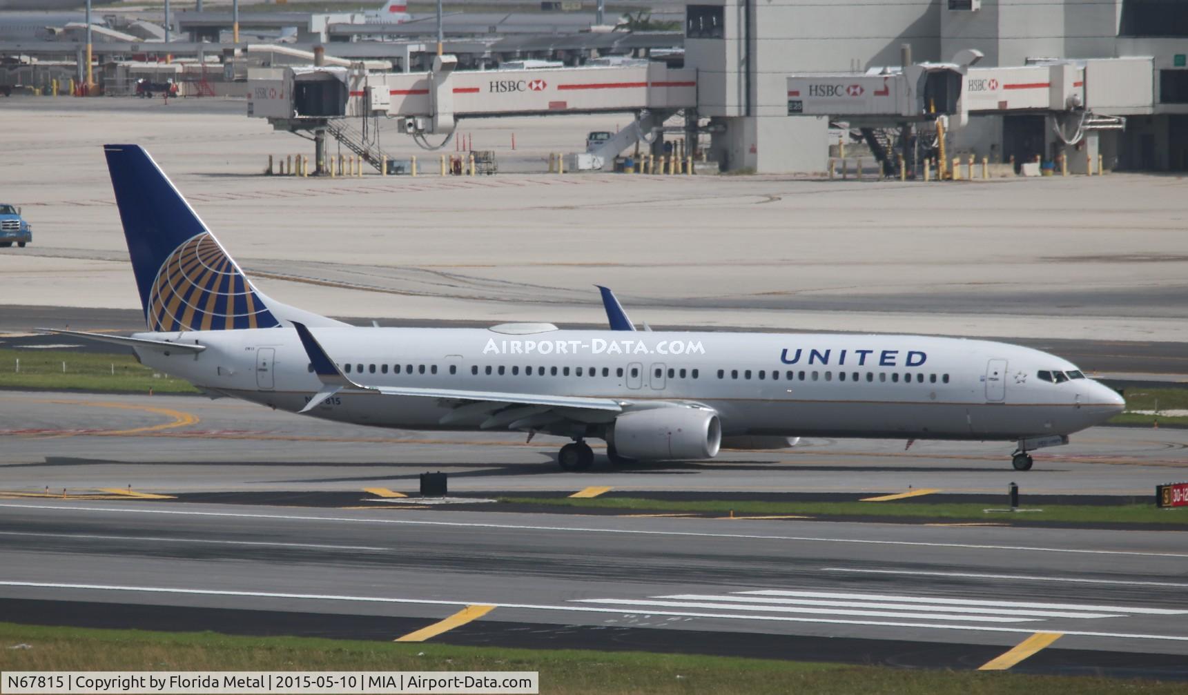 N67815, 2014 Boeing 737-924/ER C/N 43532, United