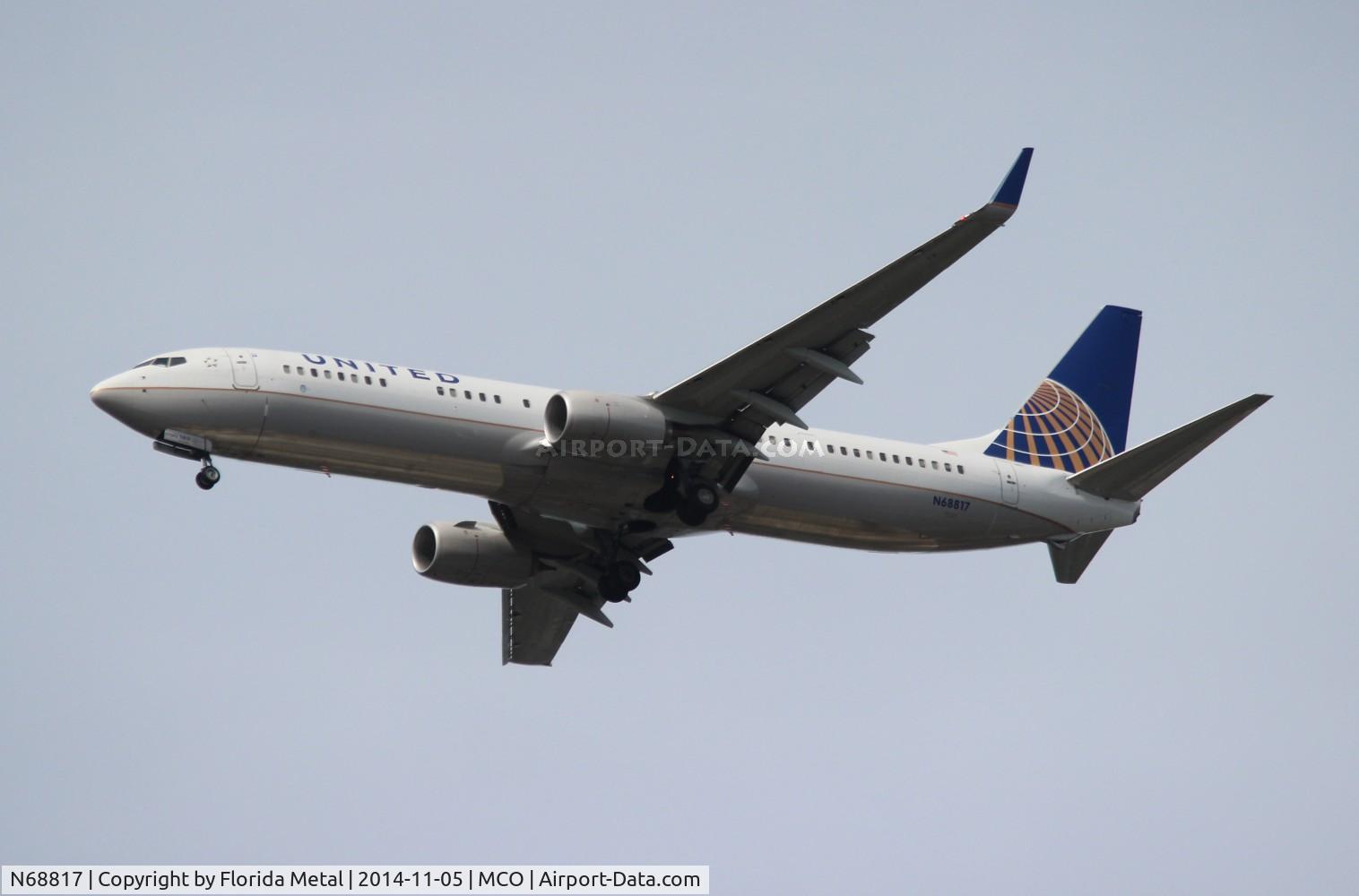 N68817, 2014 Boeing 737-924/ER C/N 42747, United