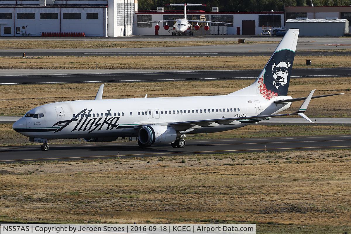 N557AS, 2006 Boeing 737-890 C/N 35176, Spokane