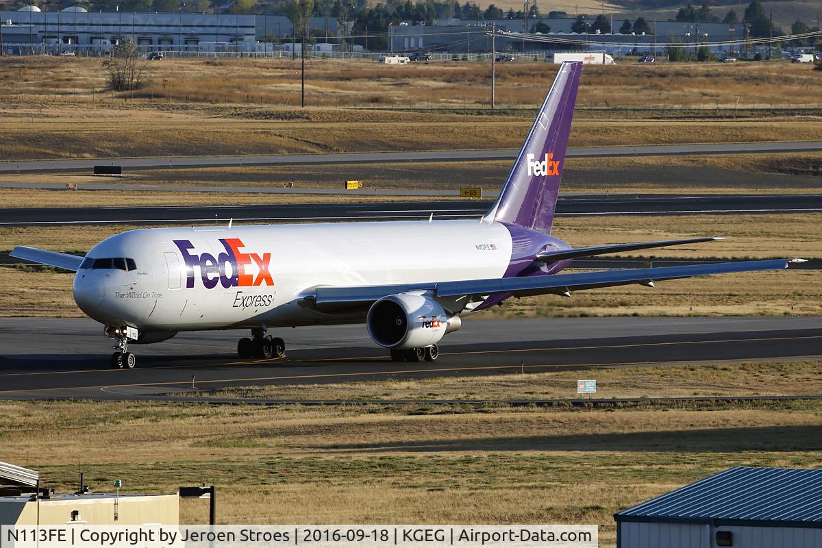N113FE, 2014 Boeing 767-3S2F C/N 42711, Spokane