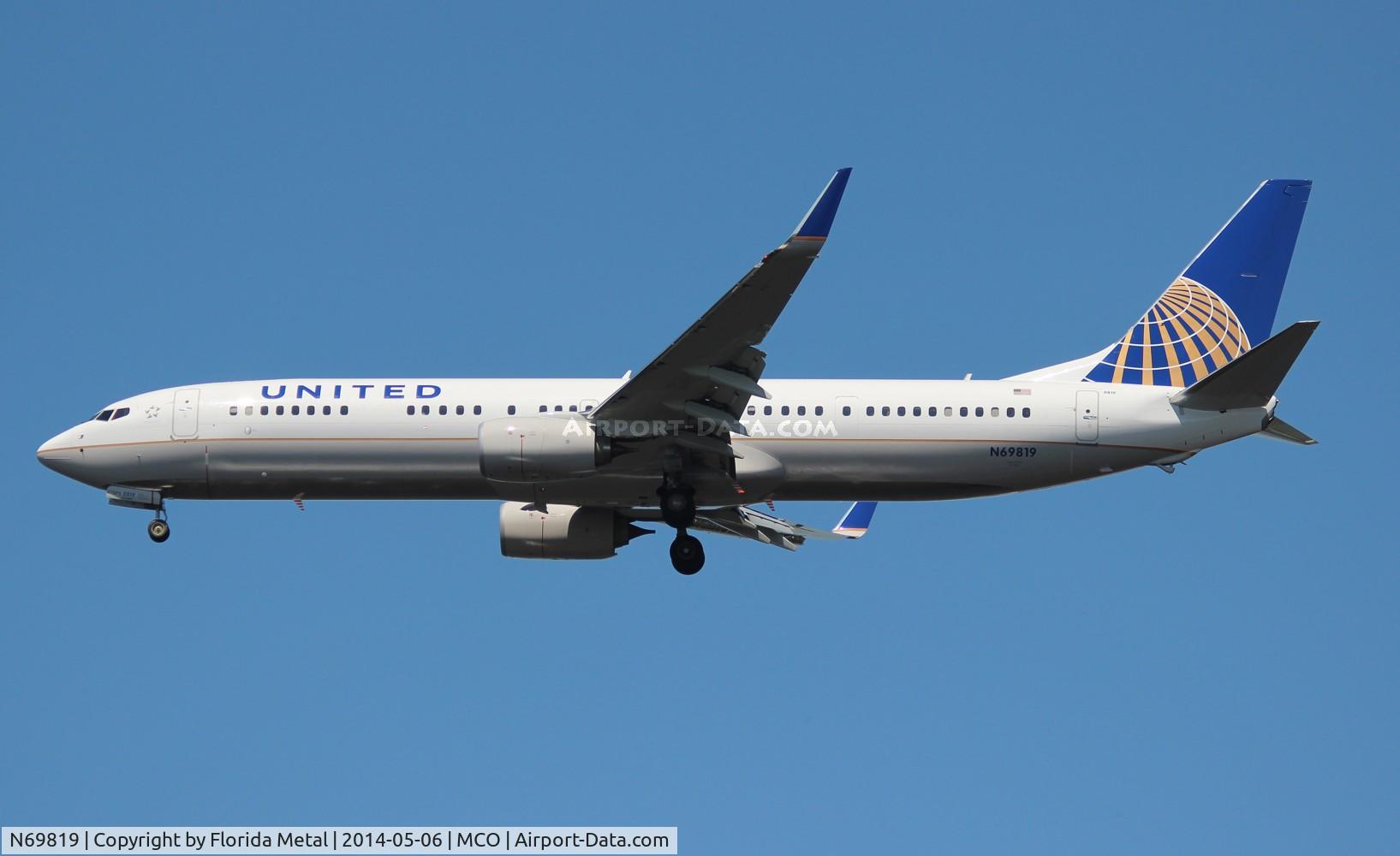 N69819, 2014 Boeing 737-924/ER C/N 43533, United