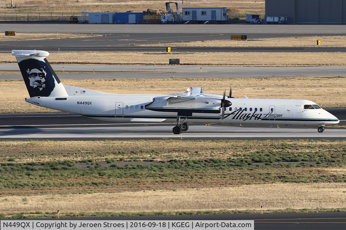N449QX, 2012 Bombardier DHC-8-402 Dash 8 C/N 4410, Spokane