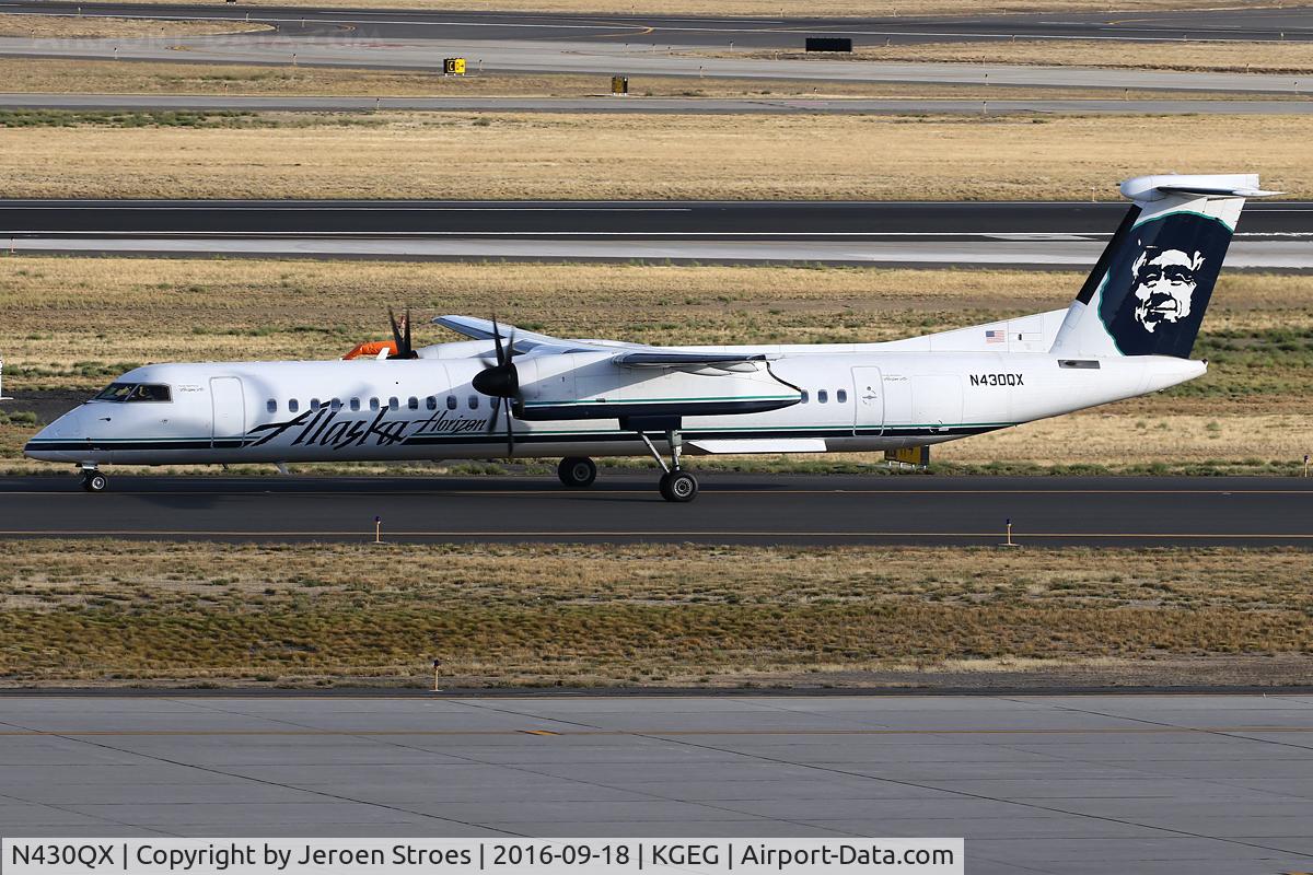 N430QX, 2007 Bombardier DHC-8-402 Dash 8 C/N 4163, spokane