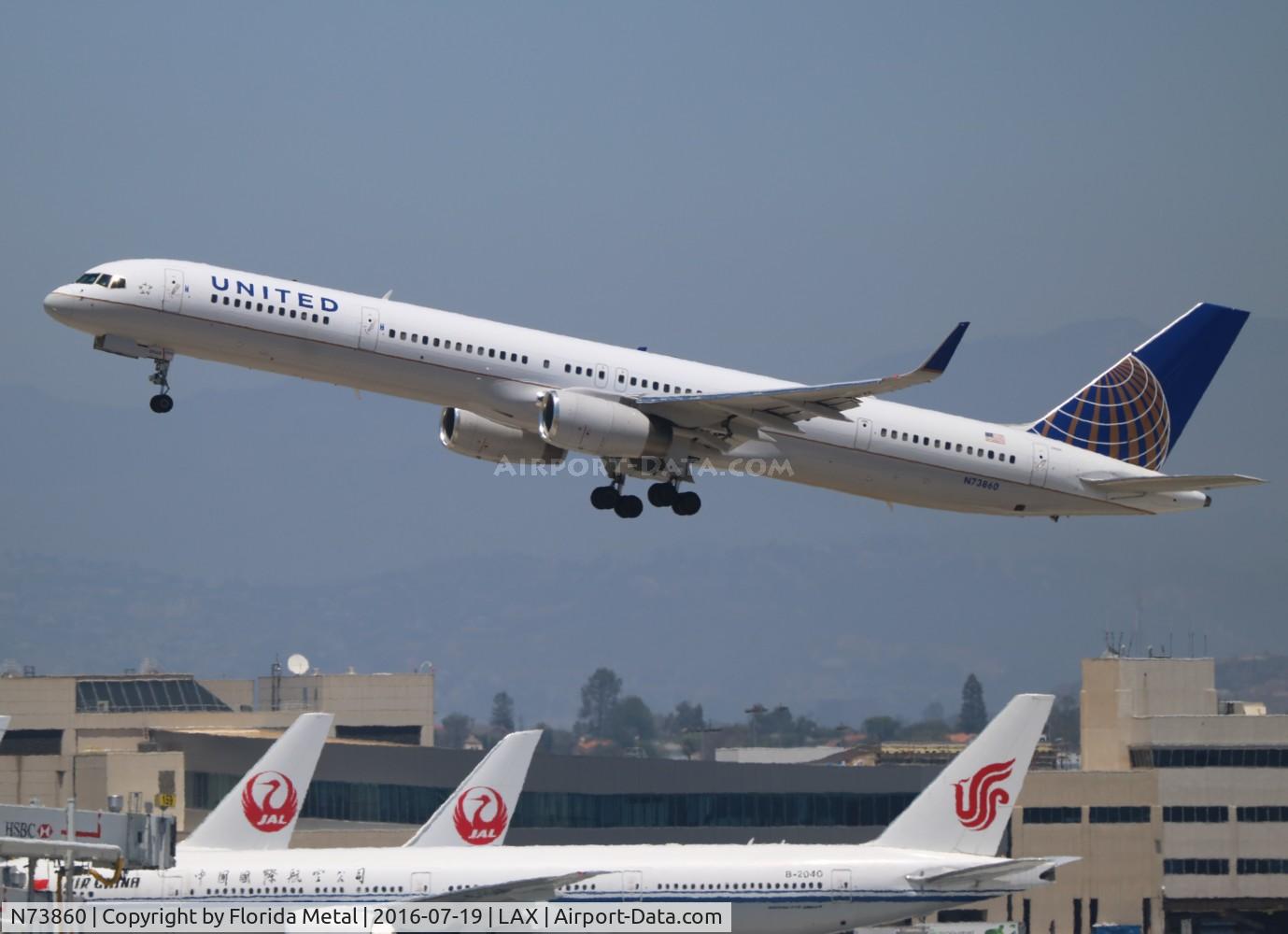 N73860, 2001 Boeing 757-33N C/N 32584, United