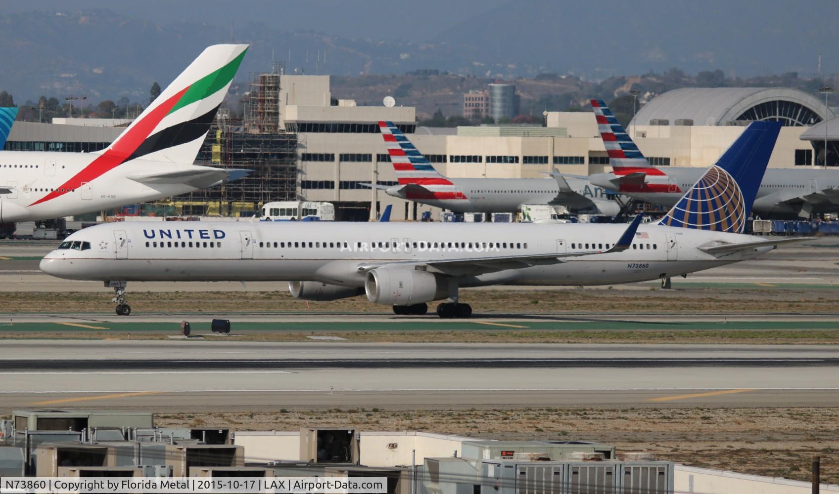 N73860, 2001 Boeing 757-33N C/N 32584, United