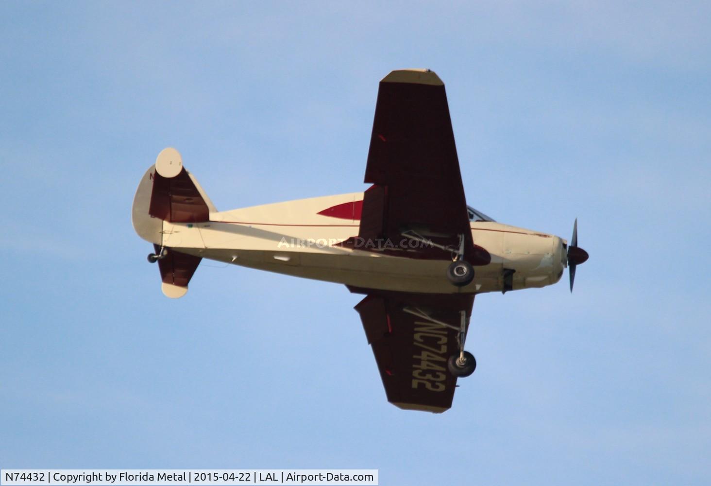 N74432, 1947 Bellanca 14-13-2 Cruisair Senior C/N 1545, Bellanca 14-13-2
