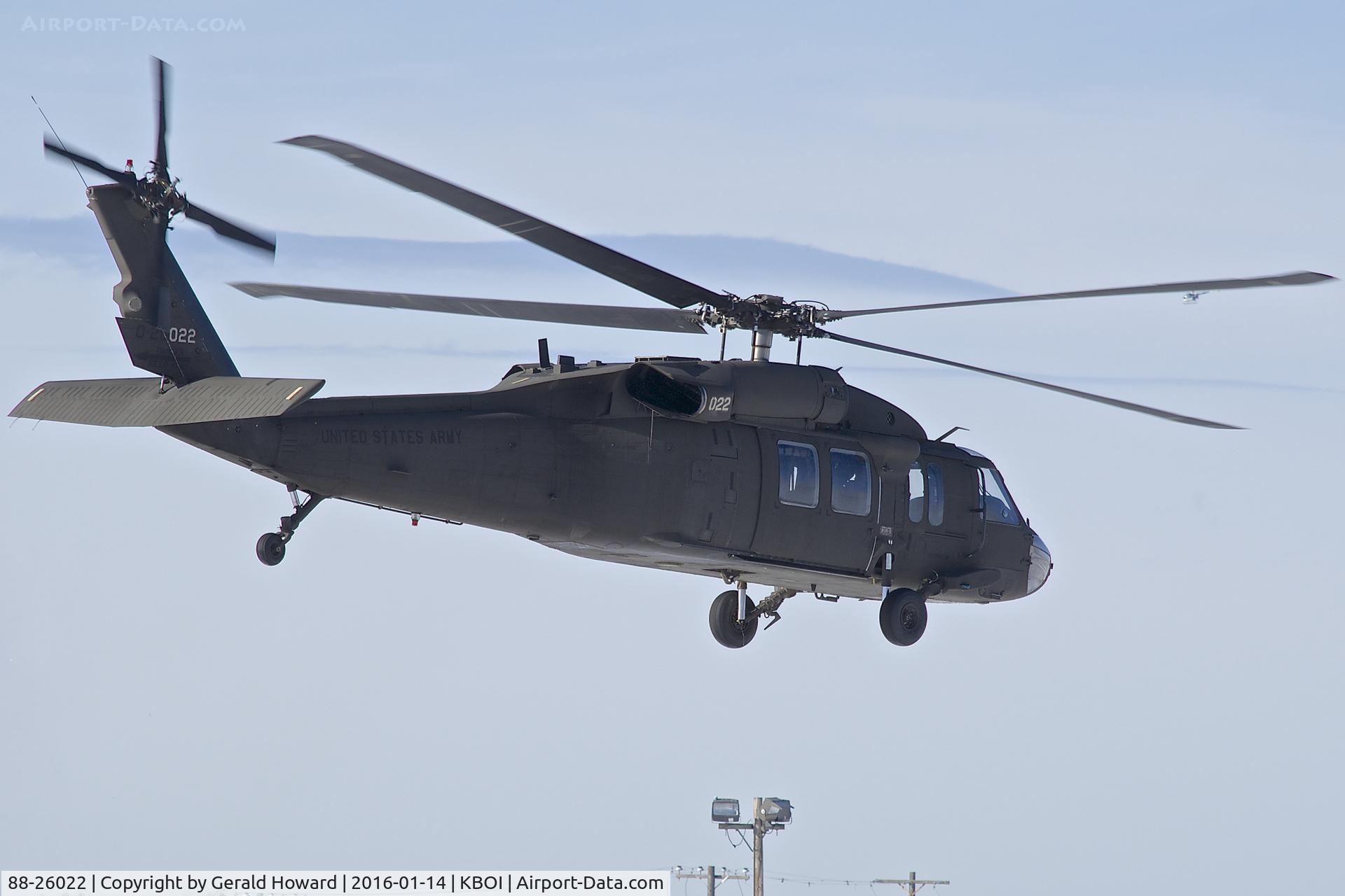 88-26022, 1988 Sikorsky UH-60A Black Hawk C/N 70.1230, 1-183rd AVN BN, Idaho Army National Guard