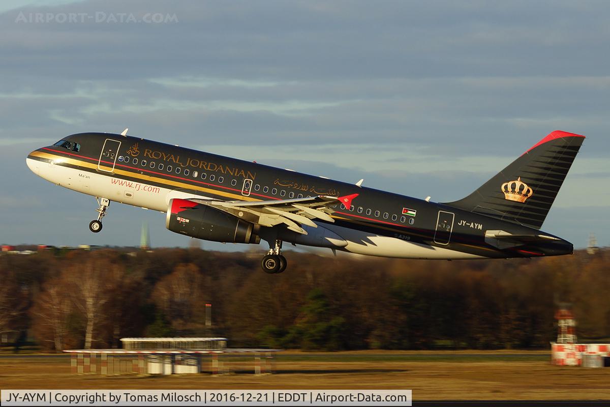 JY-AYM, 2008 Airbus A319-132 C/N 3685, 