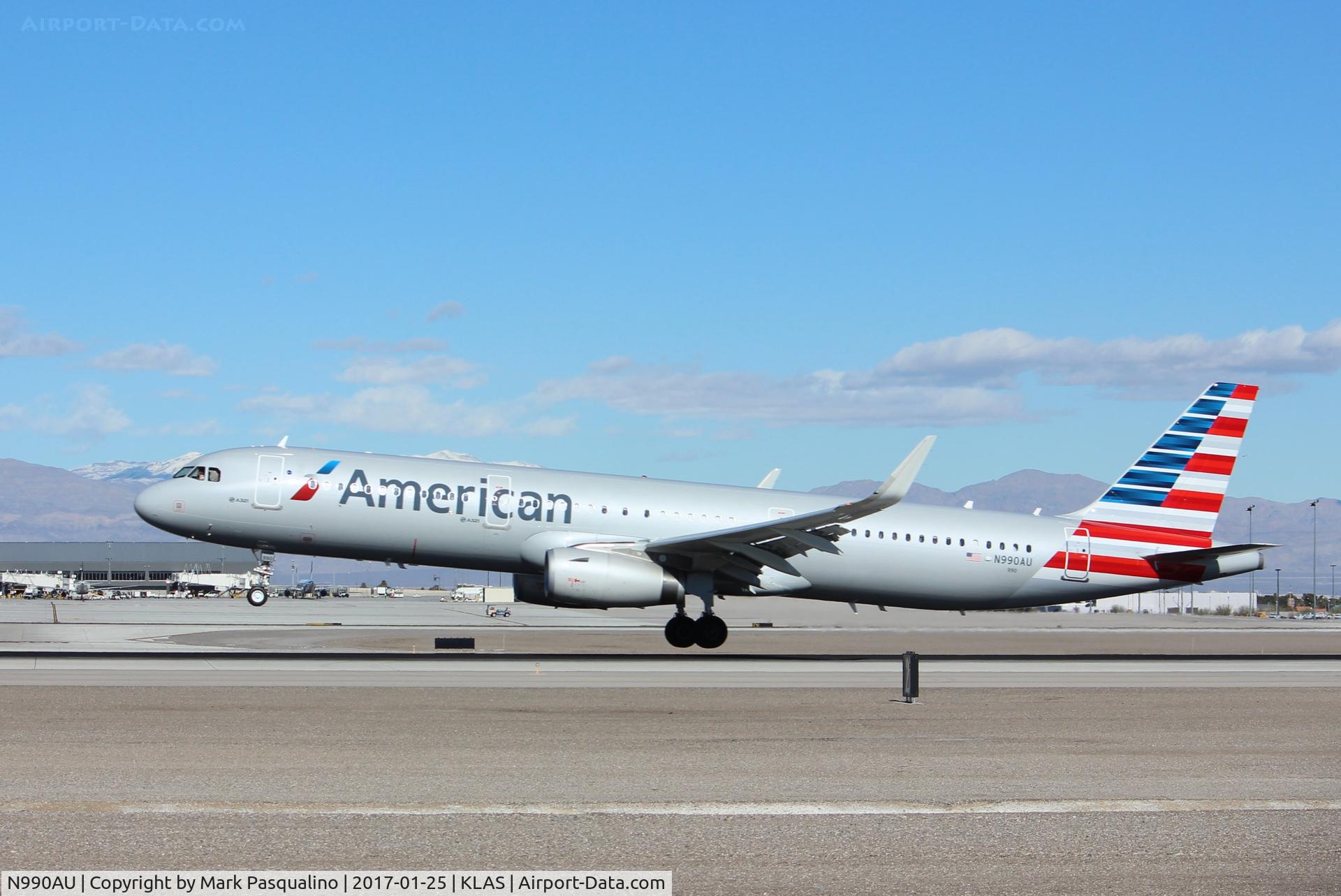 N990AU, 2016 Airbus A321-231 C/N 7336, Airbus A321