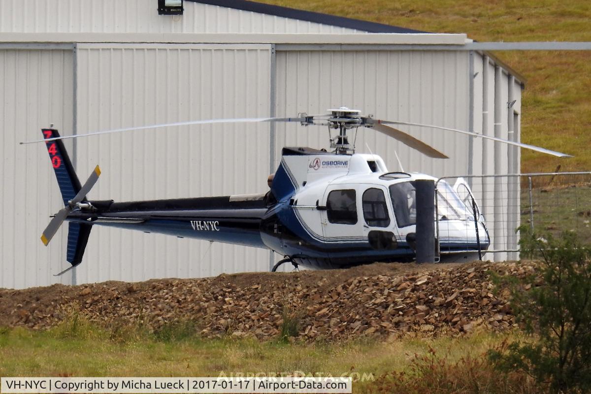 VH-NYC, 1984 Aerospatiale AS-350B-2 Ecureuil C/N 1775, In Tasmania, close to Port Arthur