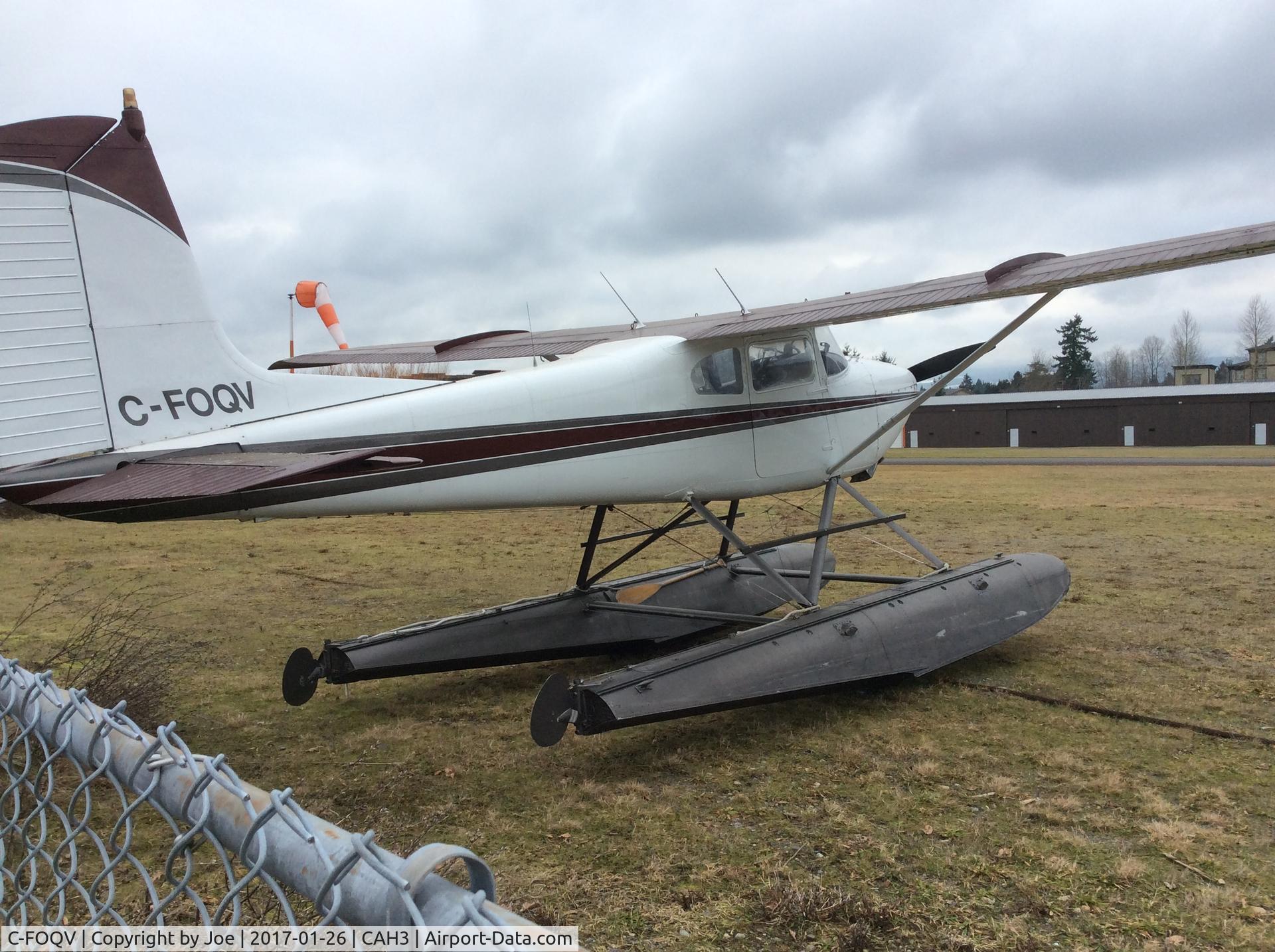 C-FOQV, 1963 Cessna 180F C/N 18051232, White