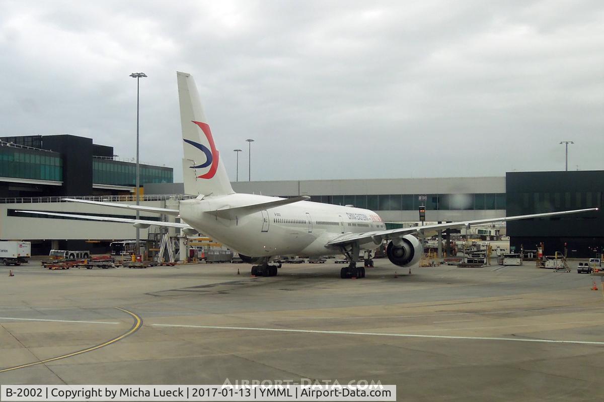 B-2002, 2014 Boeing 777-39P/ER C/N 43288, At Tullamarine