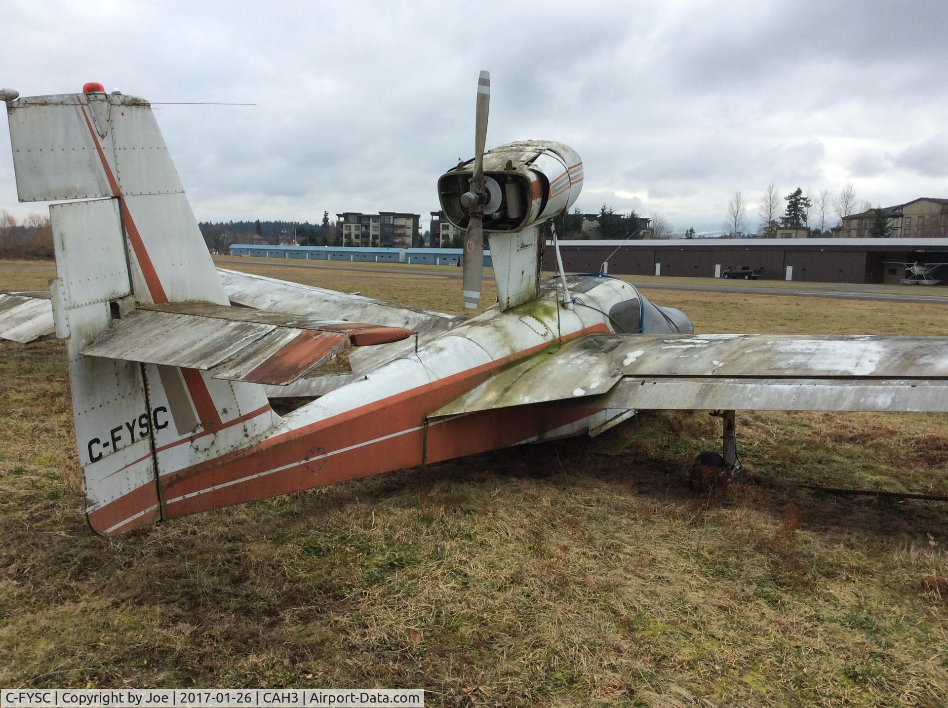 C-FYSC, 1965 Lake LA-4-180 Amphibian C/N 316, White