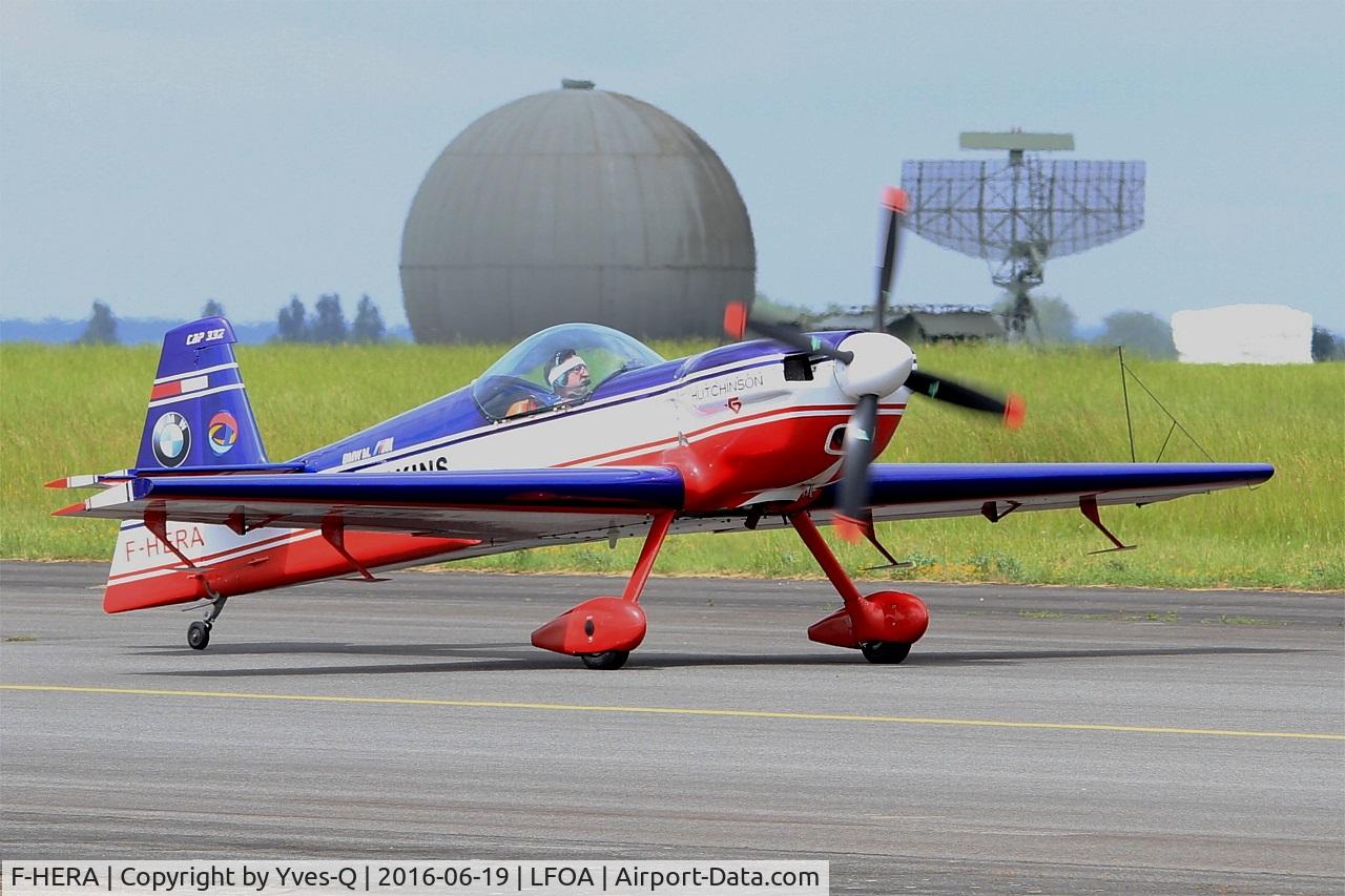 F-HERA, Mudry CAP-332SC C/N 35, Mudry CAP-332 SC, Taxiing to holding point rwy 24, Avord Air Base 702 (LFOA) Open day 2016