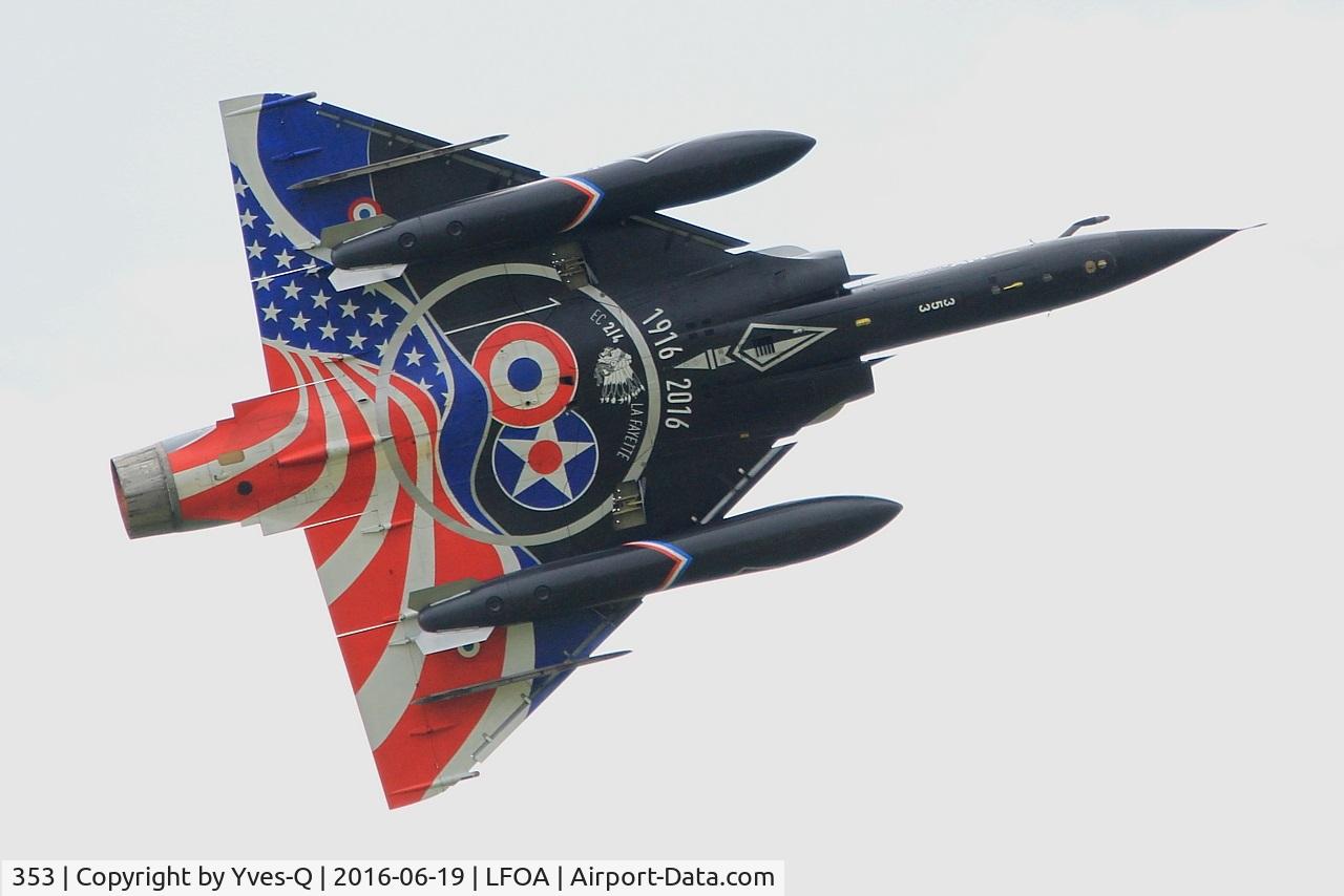 353, Dassault Mirage 2000N C/N 315, Dassault Mirage 2000N, Ramex Delta Tactical display, Avord Air Base 702 (LFOA) Open day 2016