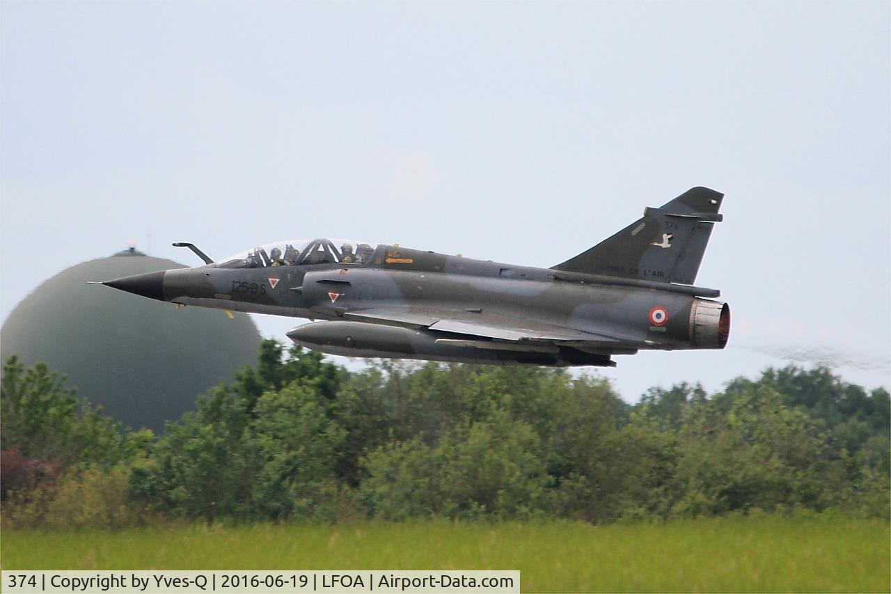 374, Dassault Mirage 2000N C/N not found 374, Dassault Mirage 2000N, Take off rwy 24, Avord Air Base 702 (LFOA) Open day 2016