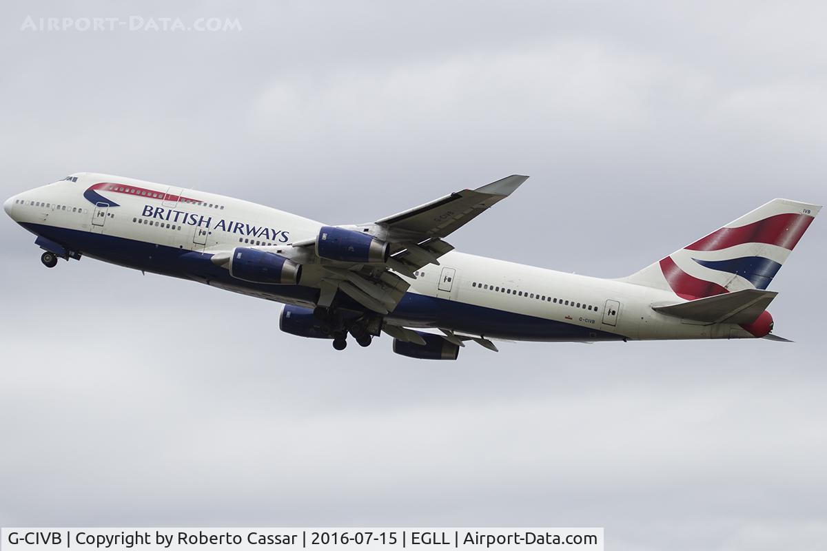 G-CIVB, 1994 Boeing 747-436 C/N 25811, Heathrow 2016