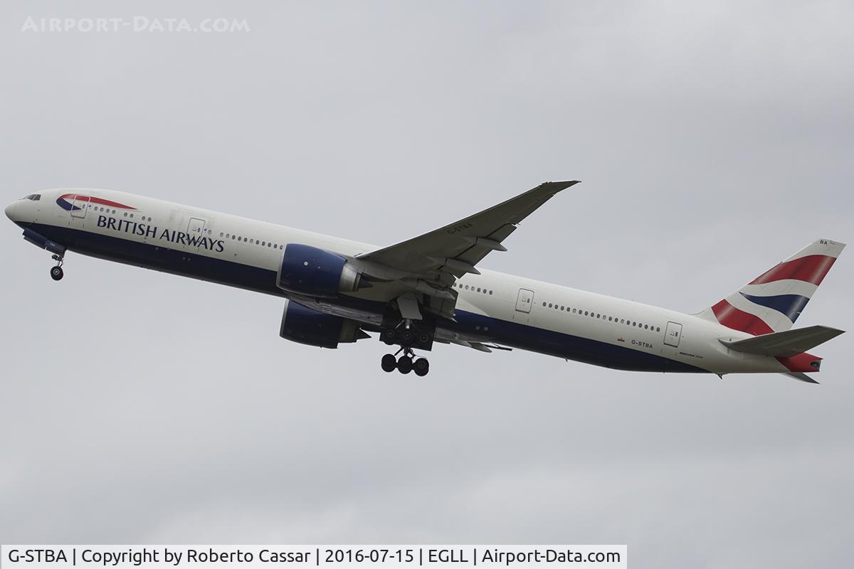 G-STBA, 2010 Boeing 777-336/ER C/N 40542, Heathrow 2016