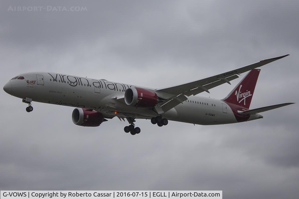 G-VOWS, 2015 Boeing 787-9 Dreamliner C/N 37974, Heathrow 2016