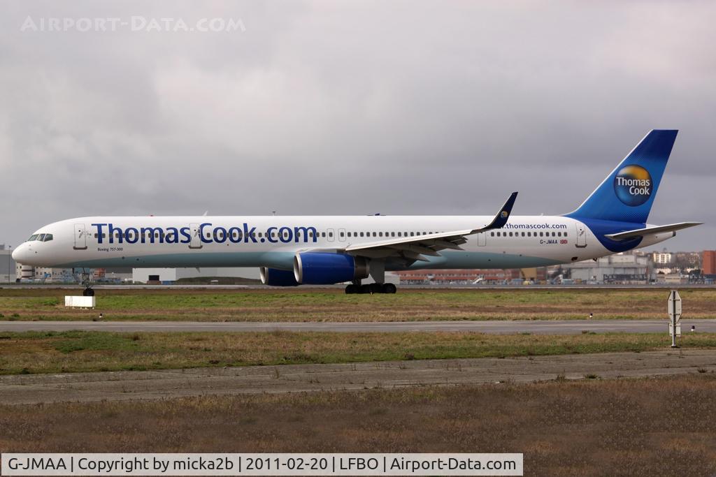 G-JMAA, 2001 Boeing 757-3CQ C/N 32241, Taxiing