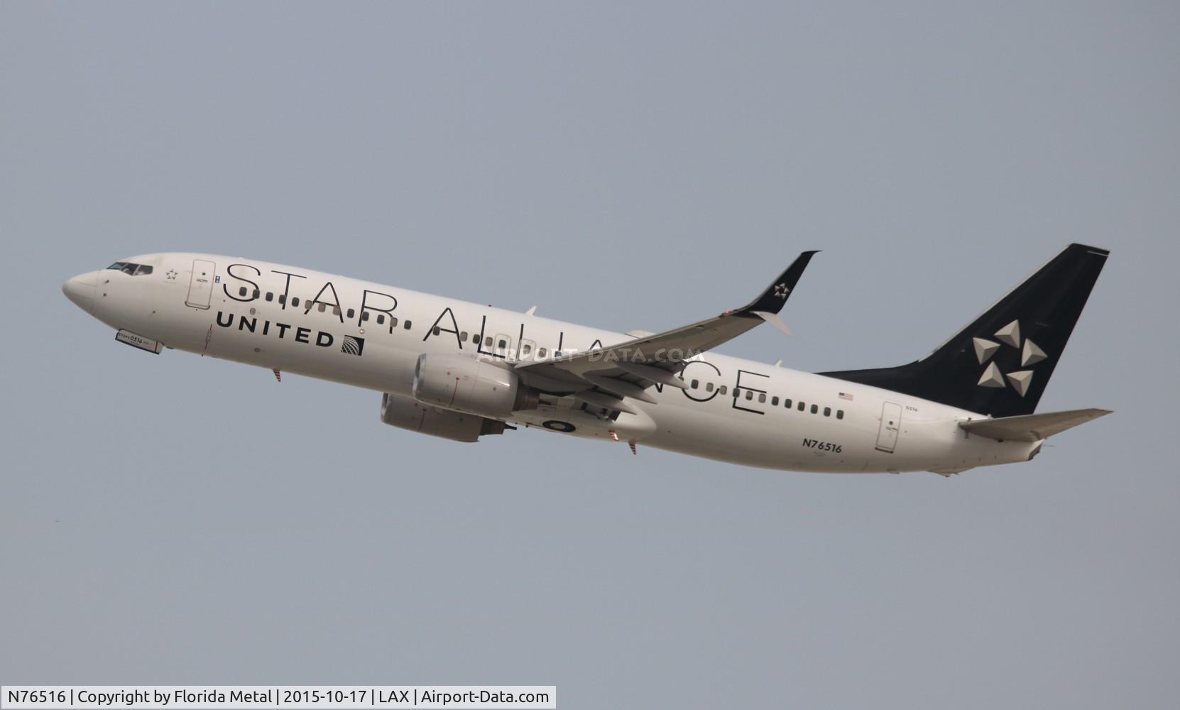 N76516, 2008 Boeing 737-824 C/N 37096, United