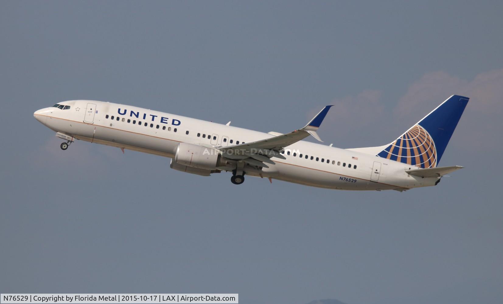 N76529, 2010 Boeing 737-824 C/N 31652, United
