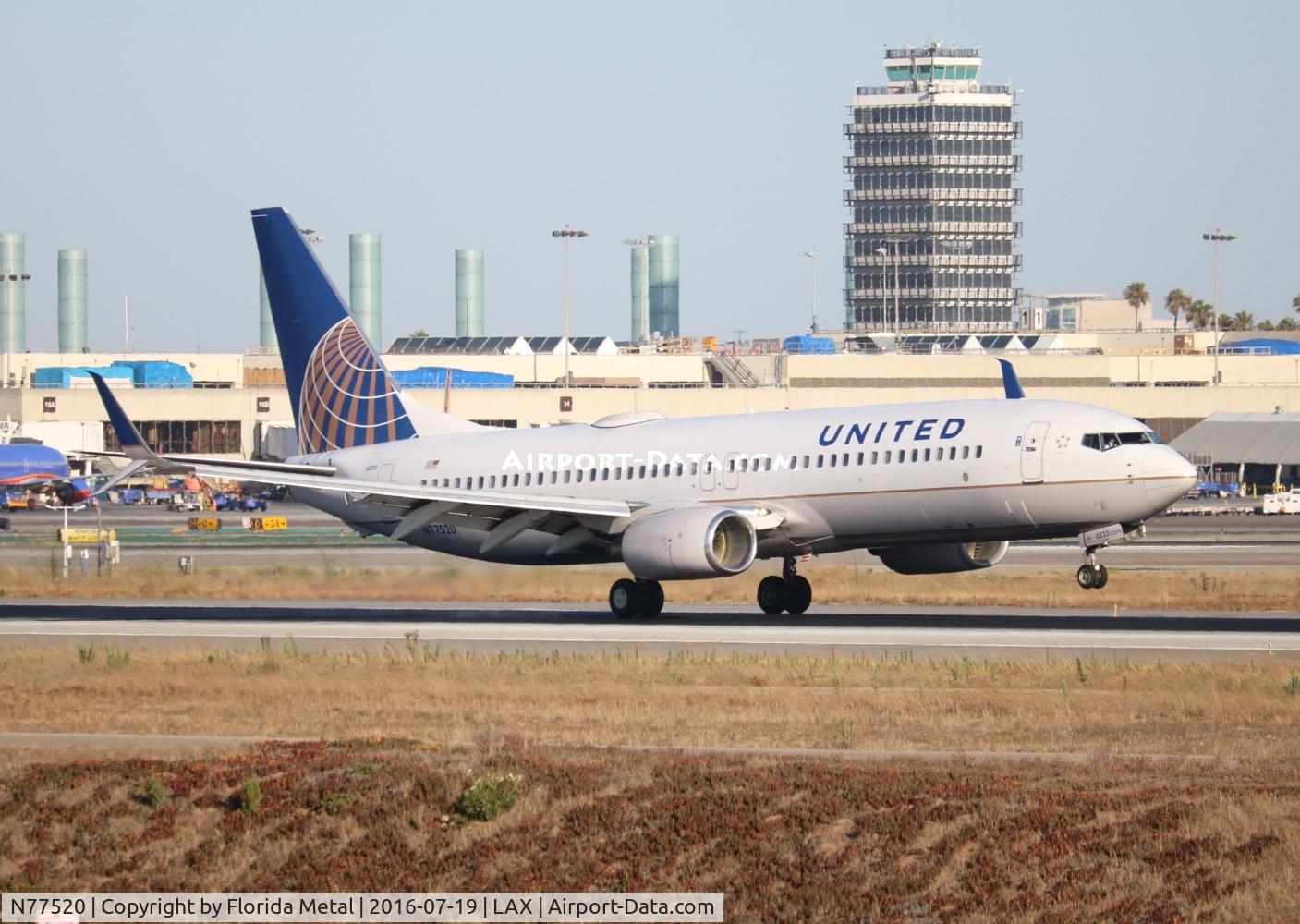 N77520, 2010 Boeing 737-824 C/N 31658, United