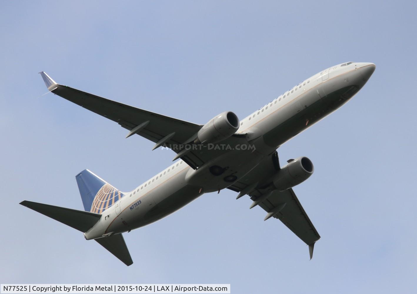 N77525, 2010 Boeing 737-824 C/N 31659, United