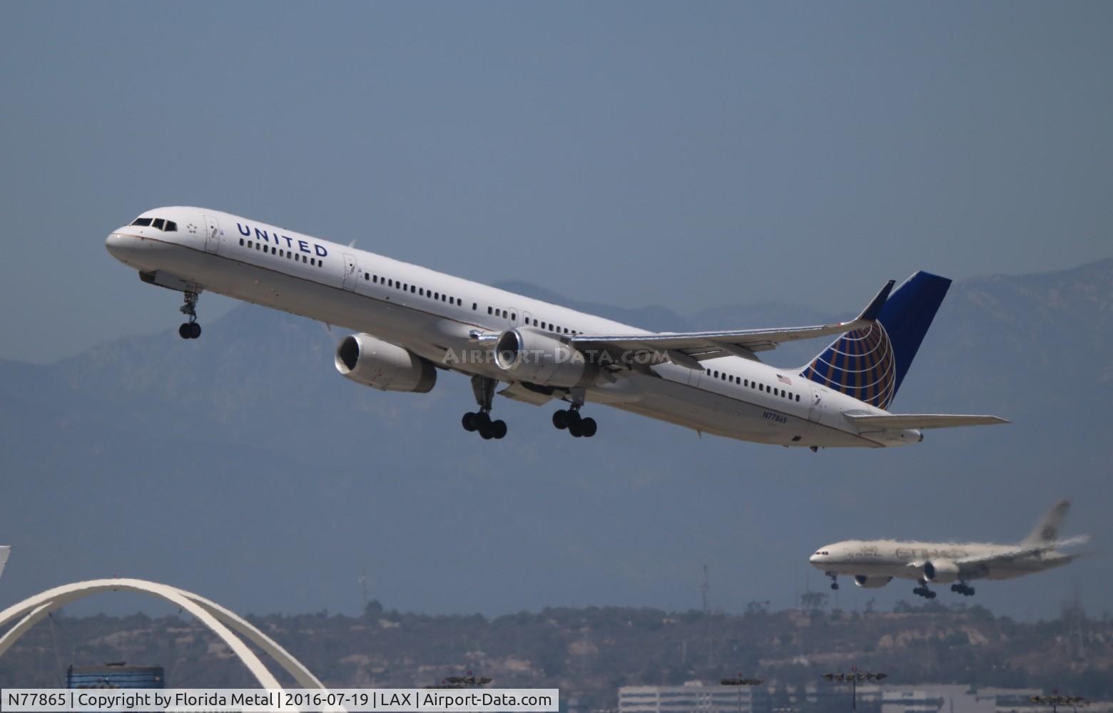 N77865, 2002 Boeing 757-33N C/N 32589, United