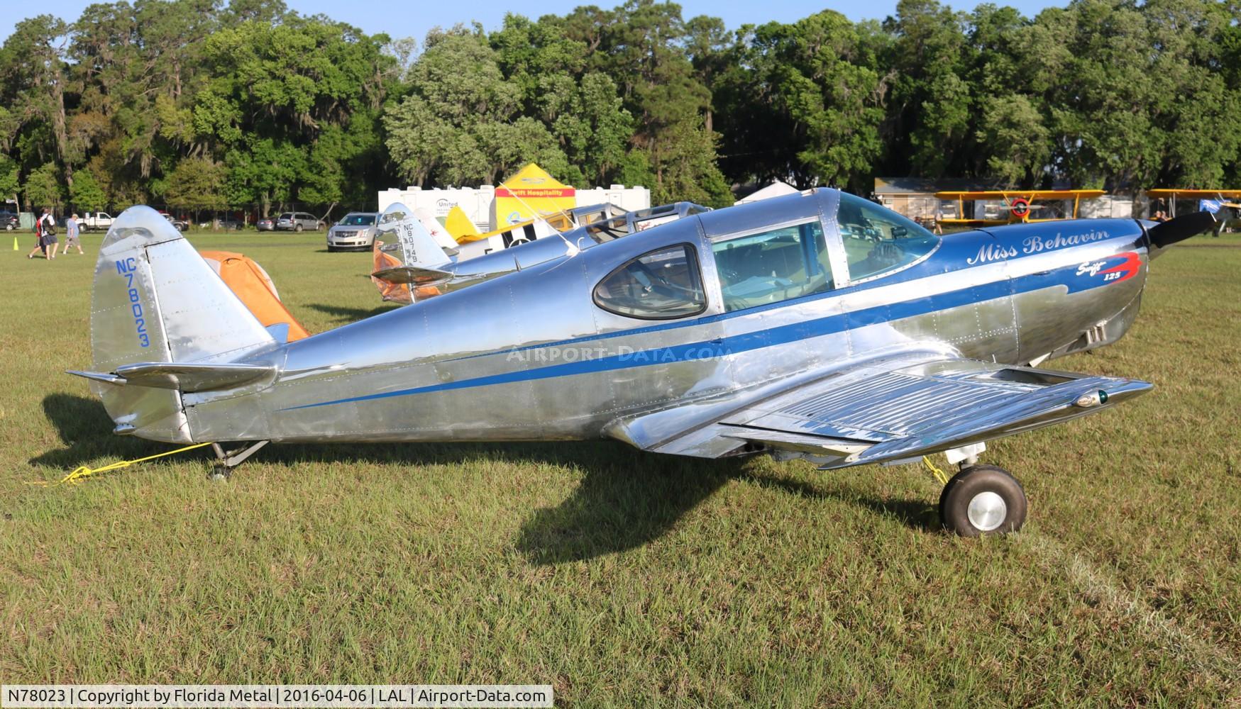N78023, 1946 Globe GC-1B Swift C/N 2023, GC-1B