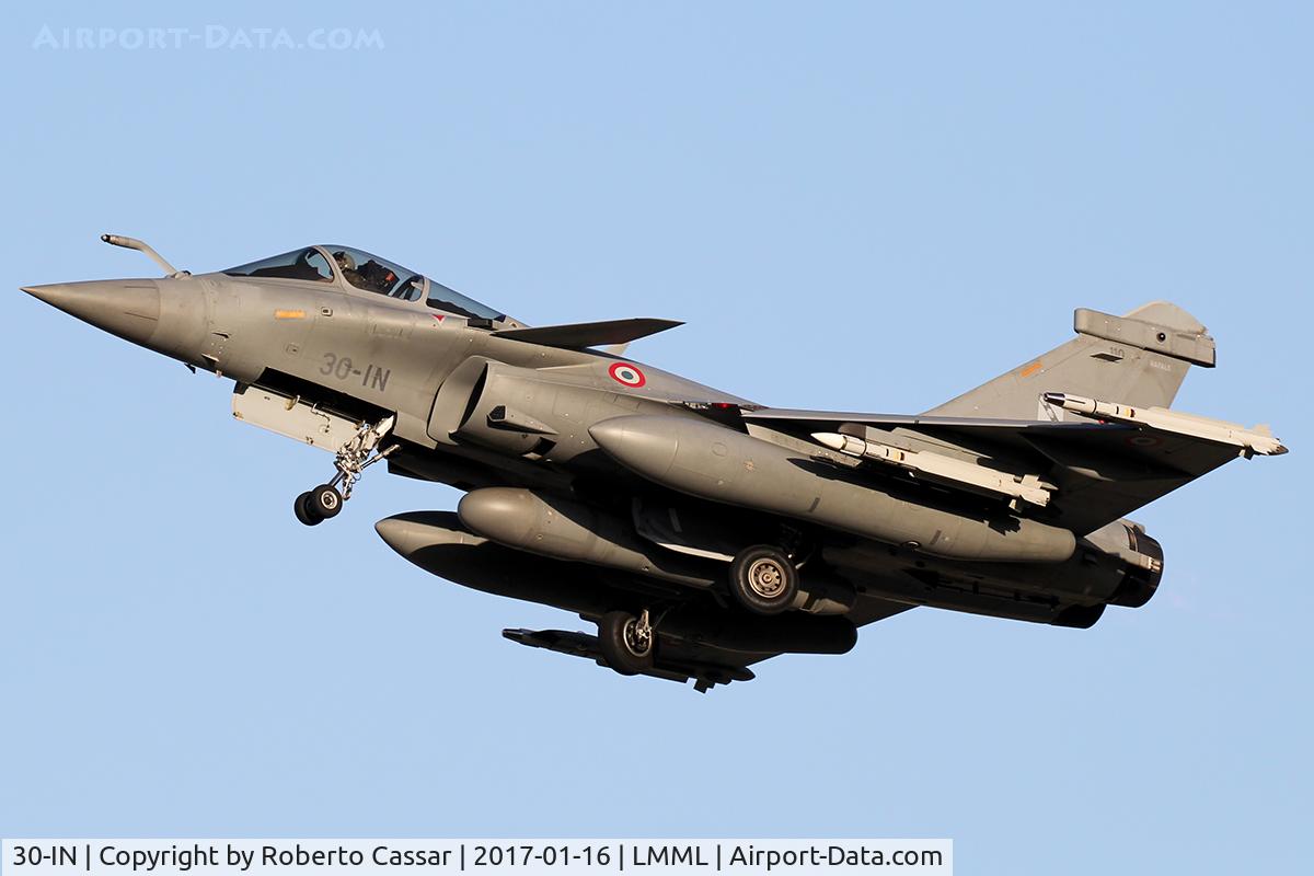 30-IN, Dassault Rafale C C/N 110, Runway 31