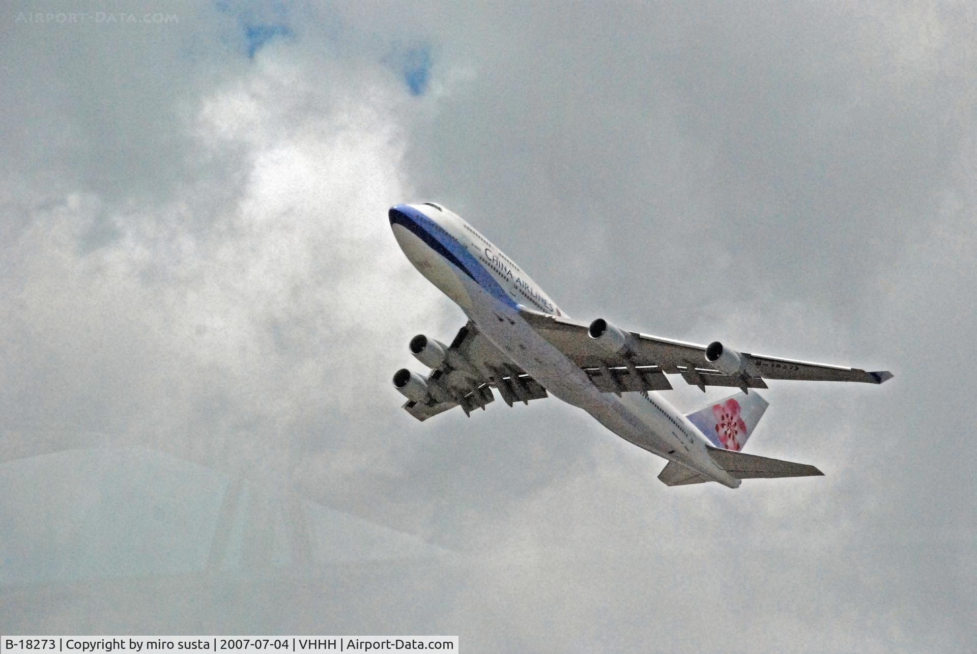 B-18273, 1991 Boeing 747-409SF C/N 24311, China Air Boeing 747-409SF, Hong Kong