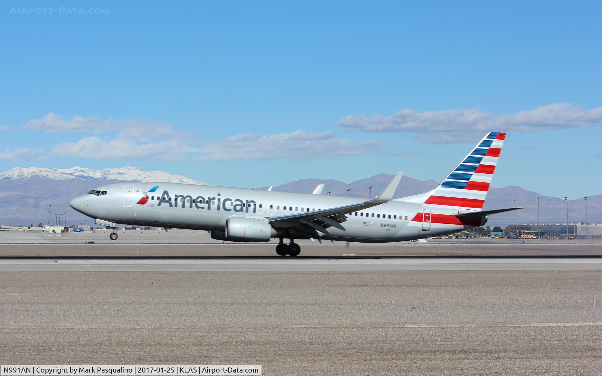N991AN, 2009 Boeing 737-823 C/N 30920, Boeing 737-800