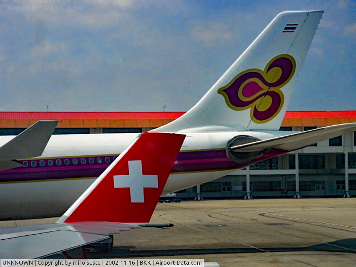 UNKNOWN, Miscellaneous Various C/N unknown, Swiss & Thailand Airlines
