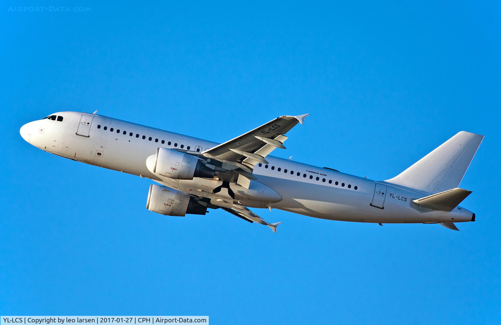 YL-LCS, 1995 Airbus A320-214 C/N 566, Copenhagen 27.1.2017