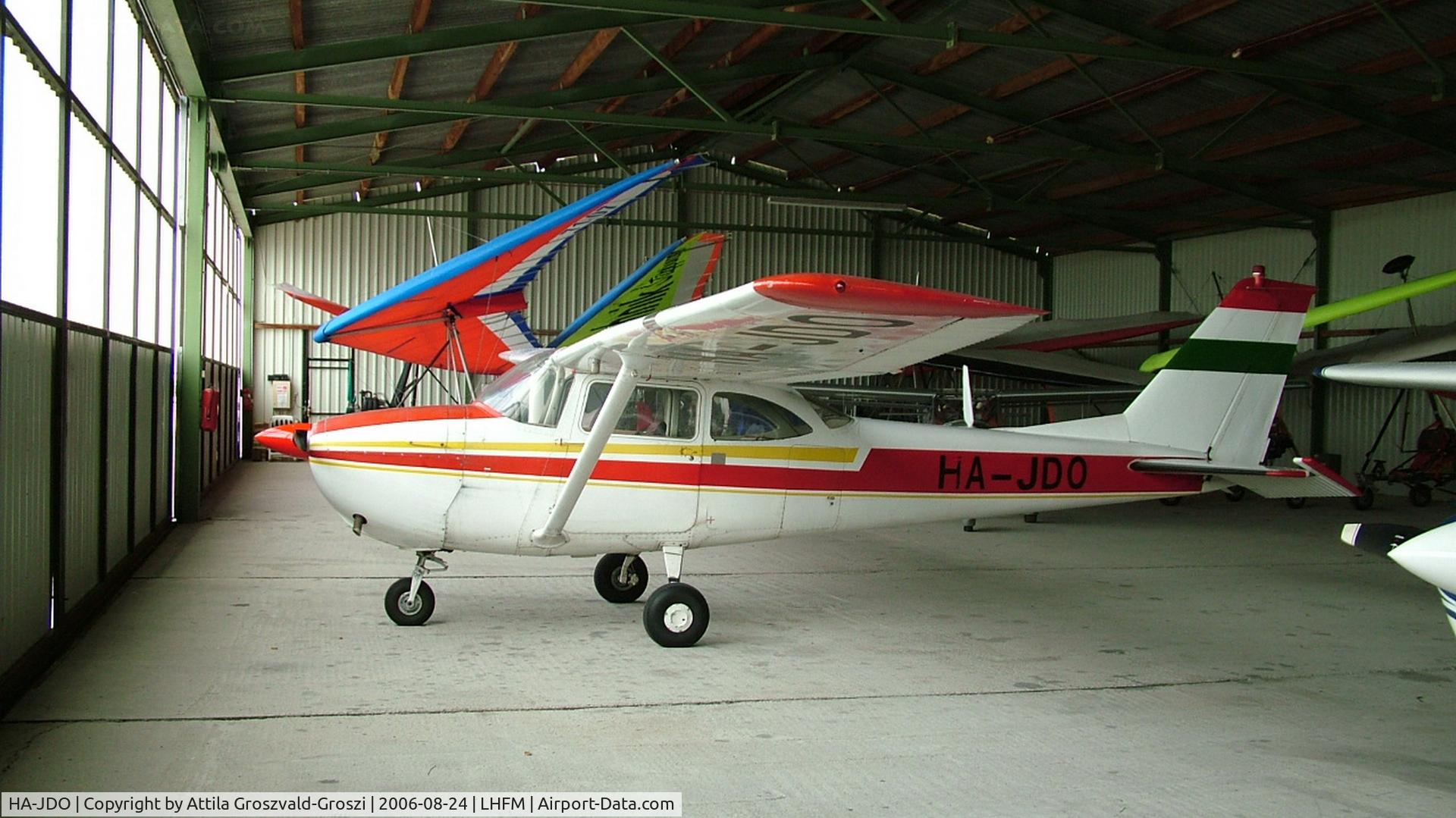 HA-JDO, 1963 Reims F172D Skyhawk C/N 0003, Fertöszentmiklós, MEIDL Airport, Hungary