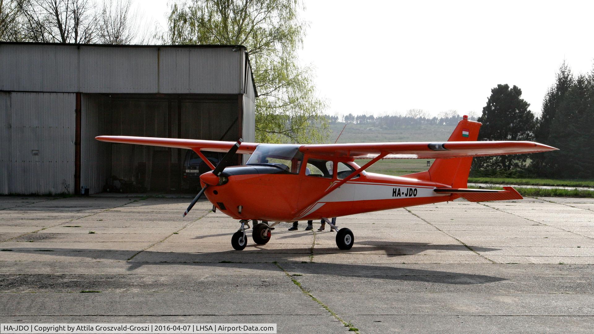 HA-JDO, 1963 Reims F172D Skyhawk C/N 0003, Szentkirályszabadja Airport, Hungary