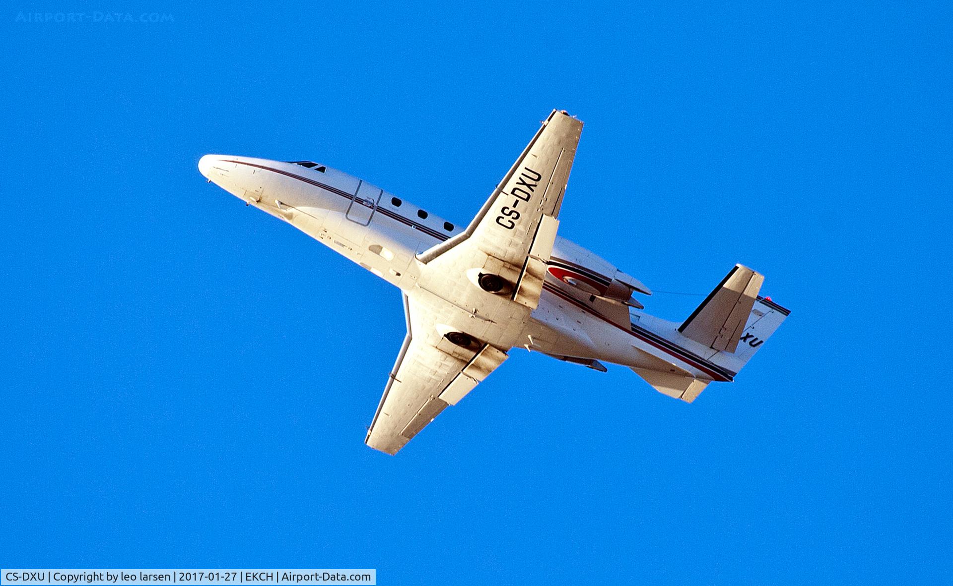 CS-DXU, 2008 Cessna 560 Citation Excel C/N 560-5775, Copenhagen 27.1.2017